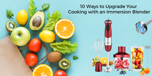 10 Ways to Upgrade Your Cooking with an Immersion Blender
