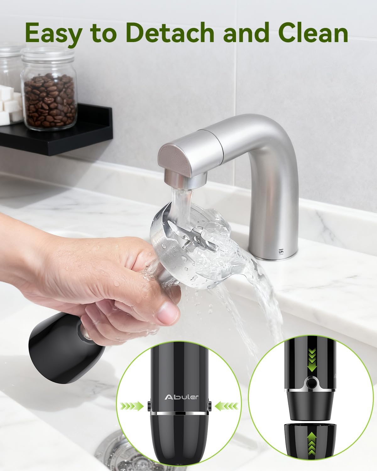Abuler Immersion Hand Blender | Black