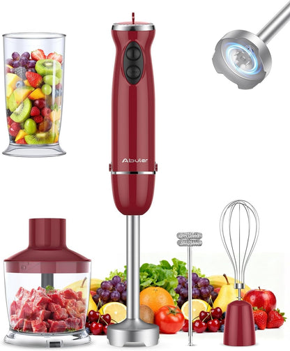Abuler Immersion Hand Blender | Red